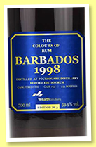 Foursquare 1998/2021 (59.9%, Wealth Solutions, The Colours of Rum, Barbados, ex-bourbon, Edition No.3, cask #12, 244 bottles) Foursquare 1998/2021 (59.9%, Wealth Solutions, The Colours of Rum, Barbados, ex-bourbon, Edition No.3, cask #12, 244 bottles)