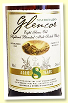 Glencoe 8 yo 'Highland Blended Malt' (58%, OB, 2021)
Glencoe 8 yo 'Highland Blended Malt' (58%, OB, 2021)