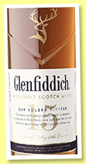 Glenfiddich 15 yo 'Our Solera Fifteen' (40%, OB, +/-2021) Glenfiddich 15 yo 'Our Solera Fifteen' (40%, OB, +/-2021)