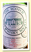Glenlivet 34 yo 1966/2001 (64.9%, Scotch Malt Whisky Society #2.36, 'Caramel bon-bons and fromage frais')