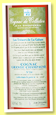 Grande Champagne N.24 (42.8%, Jean Grosperrin, L 846, +/-2021) Grande Champagne N.24 (42.8%, Jean Grosperrin, L 846, +/-2021)