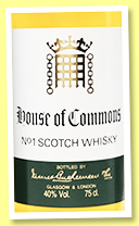 House of Commons 12 yo 'No.1' (40%, OB, Buchanan's, +/-1985)