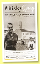 Islay Single Malt 28 yo 1992/2021 (52.5%, Decadent Drinks, WhiskySponge, Marcelect Special, 518 bottles)