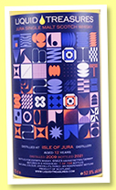 Isle of Jura 12 yo 2009/2021 (52.9%, Liquid Treasures, hogshead, 134 bottles) Isle of Jura 12 yo 2009/2021 (52.9%, Liquid Treasures, hogshead, 134 bottles)