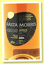 Jamaica 11 yo 2010/2021 'WP' (63.4%, Rasta Morris, bourbon, cask #RM014) Jamaica 11 yo 2010/2021 'WP' (63.4%, Rasta Morris, bourbon, cask #RM014)