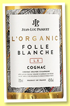 Jean-Luc Pasquet 'L'Organic Folle Blanche' (48.2%, OB, Grande Champagne, +/-2021)