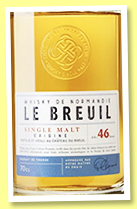 Le Breuil 'Origine' (46%, OB, Château du Breuil, France, single malt, +/-2021)Le Breuil 'Origine' (46%, OB, Château du Breuil, France, single malt, +/-2021)