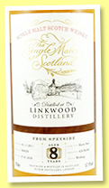Linkwood 8 yo 2011/2020 (57.9%, The Single Malts of Scotland, sherry butt, cask #306020, 626 bottles) Linkwood 8 yo 2011/2020 (57.9%, The Single Malts of Scotland, sherry butt, cask #306020, 626 bottles)