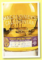 Macaloney's Caledonian 'Invermallie' (46%, OB, Canada, ex-bourbon, cask #67, 2021) Macaloney's Caledonian 'Invermallie' (46%, OB, Canada, ex-bourbon, cask #67, 2021)