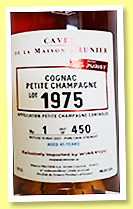 Maison Prunier 45 yo 1975 (48.6%, The Purist Belgium, Petite Champagne, 450 bottles, +/-2020) Maison Prunier 45 yo 1975 (48.6%, The Purist Belgium, Petite Champagne, 450 bottles, +/-2020)