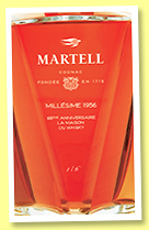 Martell 1956 (43%, OB for La Maison du Whisky's 65th Anniversary, Grand Champagne, 2021) Martell 1956 (43%, OB for La Maison du Whisky's 65th Anniversary, Grand Champagne, 2021)