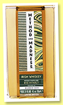 Method and Madness 'Micro Distilled' (46%, OB, Ireland, rye and malt, 2021) Method and Madness 'Micro Distilled' (46%, OB, Ireland, rye and malt, 2021)