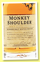 Monkey Shoulder 'Batch 27' (40%, OB, blended malt, +/-2021)