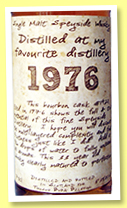 My Favourite Distillery 33 yo 1976/2010 (53%, Thosop Import, Speyside, bourbon cask, cask #1420) 