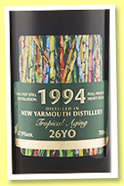New Yarmouth 26 yo 1994/2021 (67.9%, Malt, Grain & Cane, Jamaica, Japan exclusive, cask #435082)