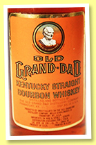 Old Grand-Dad (43%, OB, Kentucky Straight Bourbon Whisky, +/-1975) Old Grand-Dad (43%, OB, Kentucky Straight Bourbon Whisky, +/-1975)