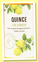 Quince Gin Liqueur (18%, Bramley & Gage, UK, +/-2020)