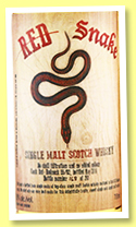 Red Snake (61.3%, Blackadder, first fill bourbon, cask #RC04, 254 bottles, 2016)