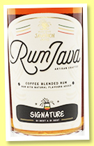 RumJava 'Signature' (35%, OB, coffee blended rum, +/-2018)