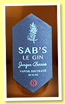 SAB'S 'Le Gin' (46%, OB, France, 2021)