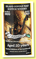 Secret Orkney 20 yo 1999/2020 (52.7%, Boogieman Imports, hogshead, 124 bottles) Secret Orkney 20 yo 1999/2020 (52.7%, Boogieman Imports, hogshead, 124 bottles)