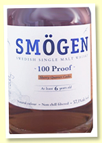 Smögen 6 yo '100 proof' Batch 1 (57.1%, OB, Sweden, sherry quarter cask, 2020)