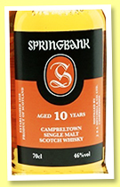 Springbank 10 yo (46%, OB, +/-2021)