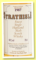 Strathisla 1987/2006 (40%, Gordon & MacPhail, distillery label) 