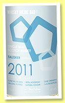 Talisker 10 yo 2011/2021 (57.6%, Hunter Laing, The First Edition for Whisky Picnic Bar Taiwan, refill hogshead, cask #HL18304, 274 bottles) Talisker 10 yo 2011/2021 (57.6%, Hunter Laing, The First Edition for Whisky Picnic Bar Taiwan, refill hogshead, cask #HL18304, 274 bottles)