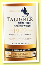 Talisker 41 yo 1979/2021 (47.5%, OB, Prima & Ultima, American oak hogsheads, 556 bottles) Talisker 41 yo 1979/2021 (47.5%, OB, Prima & Ultima, American oak hogsheads, 556 bottles)