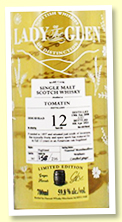 Tomatin 12 yo 2008/2021 (59.8%, Lady Of The Glen, cask #700747, hogshead, 216 bottles)
Tomatin 12 yo 2008/2021 (59.8%, Lady Of The Glen, cask #700747, hogshead, 216 bottles)