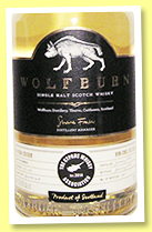 Wolfburn 2014/2018 (59.8%, OB for The Cyprus Whisky Association, quarter cask, cask #123/14, 160 bottles) Wolfburn 2014/2018 (59.8%, OB for The Cyprus Whisky Association, quarter cask, cask #123/14, 160 bottles)