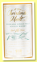 A Fine Christmas Malt 16 yo (53.2%, The Whisky Exchange, 2021)