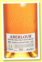 Aberlour 14 yo 'Double Cask Matured' (40%, B, +/-2021)