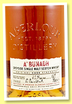 Aberlour 'A'bunadh batch #69' (61.2%, OB, oloroso butts, 2021)