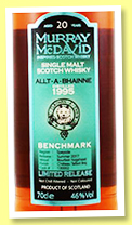 All-a-Bhainne 20 yo 1995/2017 (46%, Murray McDavid, Benchmark, cask #130002, 219 bottles) All-a-Bhainne 20 yo 1995/2017 (46%, Murray McDavid, Benchmark, cask #130002, 219 bottles)