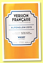 Alpenglow 2015/2021 (40%, LMDW, Version Française, France, cask #20, 396 bottles)