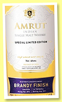 Amrut 7 yo 2014/2021 'Brandy Finish' (60%, OB, India, LMDW, Conquête, cask #204, 150 bottles) Amrut 7 yo 2014/2021 'Brandy Finish' (60%, OB, India, LMDW, Conquête, cask #204, 150 bottles)