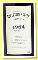Appleton Estate 37 yo 1984/2021 (63%, OB/Velier, Jamaica, Hearts Collection)