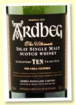 Ardbeg 10 yo (46%, OB, L 22/03/2021)
Ardbeg 10 yo (46%, OB, L 22/03/2021)
