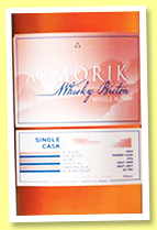 Armorik 12 yo 2009/2021 (57%, OB for LMDW, France, sherry, cask #3343, 660 bottles) Armorik 12 yo 2009/2021 (57%, OB for LMDW, France, sherry, cask #3343, 660 bottles)