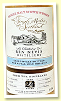 Ben Nevis 24 yo 1996/2021 (51.5%, Elixir Distillers 'The Single Malts Of Scotland', cask #1535, hogshead, 223 bottles)