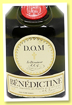 Bénédictine D.O.M (40%, OB, France, +/-1970)