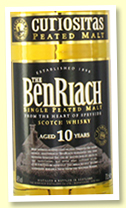 Benriach 10yo 'Curiositas' (40%, OB, L code L12.10.06)
Benriach 10yo 'Curiositas' (40%, OB, L code L12.10.06)