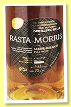 Bielle 10 yo 2009/2019 (49.4%, Rasta Morris, Marie-Galante, bourbon cask, cask #RM020, 226 bottles) Bielle 10 yo 2009/2019 (49.4%, Rasta Morris, Marie-Galante, bourbon cask, cask #RM020, 226 bottles)