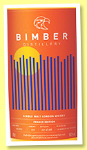 Bimber 'Ex-rye whisky barrel' (58.5%, OB, England, 2021) Bimber 'Ex-rye whisky barrel' (58.5%, OB, England, 2021)