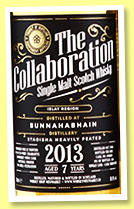 Bunnahabhain Staoisha 7 yo 2013 (58.9%, The Collaboration, Whisky Shop Neumarkt, Port Charlotte wine barrique finish, 284 bottles) Bunnahabhain Staoisha 7 yo 2013 (58.9%, The Collaboration, Whisky Shop Neumarkt, Port Charlotte wine barrique finish, 284 bottles)