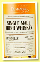 Bushmills 2014/2021 (47.3%, Dumangin J. Fils, ratafia finish, Batch 017, 282 bottles)
