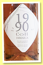 C<>H 1990/2021 (54.4%, Salon du Rhum Belgique, Jamaica, 228 bottles) C<>H 1990/2021 (54.4%, Salon du Rhum Belgique, Jamaica, 228 bottles)