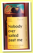 Caol Ila 10 yo 2010/2021 (58.1%, Whisky Facile, 'Nobody Ever Sailed Past Me', refill sherry butt, cask #216624) Caol Ila 10 yo 2010/2021 (58.1%, Whisky Facile, 'Nobody Ever Sailed Past Me', refill sherry butt, cask #216624)